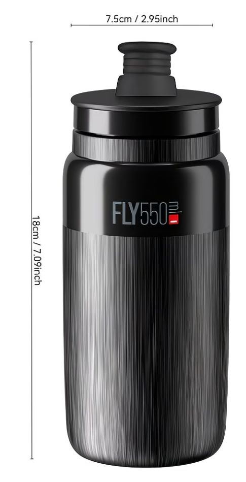 Biciklistična steklenica za vodo - Top pogon