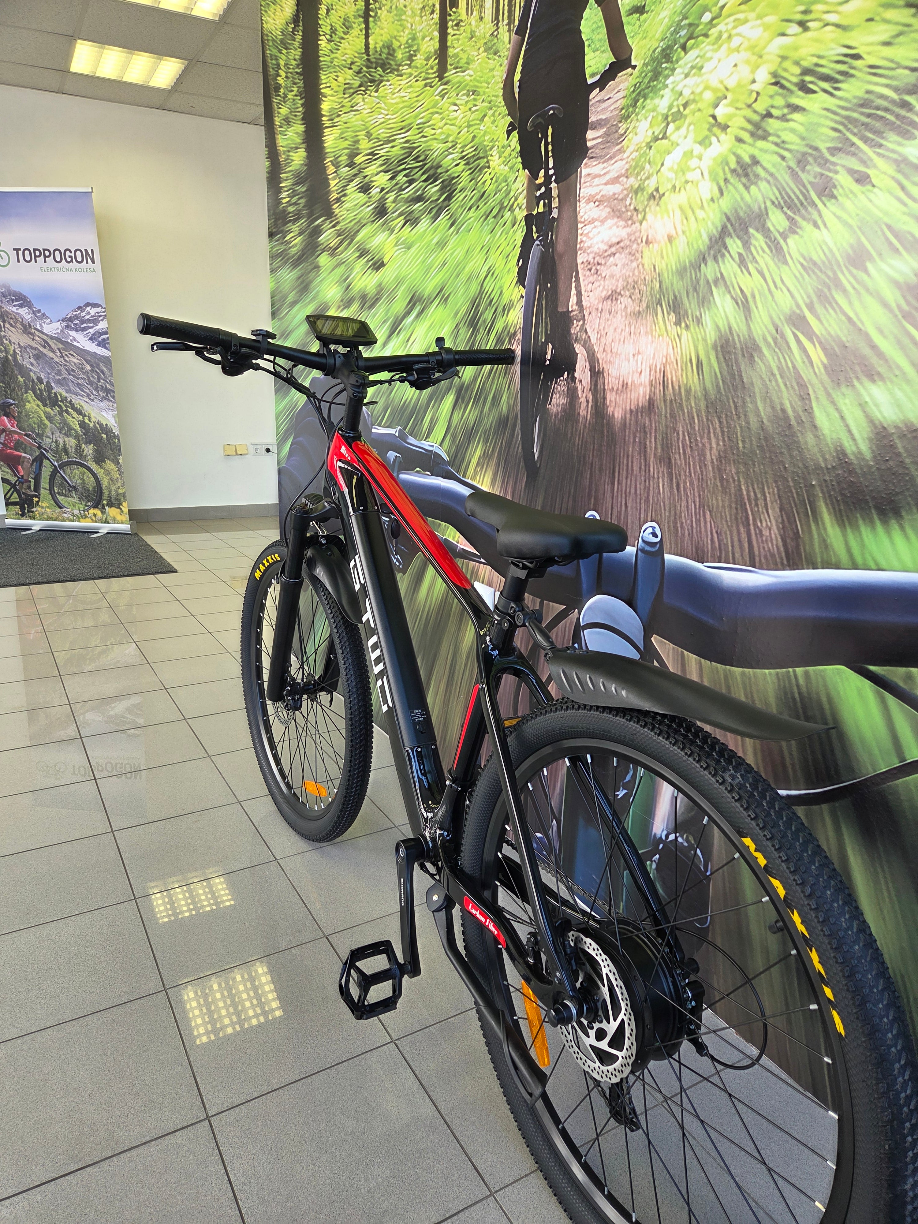 Električno karbonsko cestno kolo G-TWO G1 - Dvojna baterija! (556Wh, 18Ah) - Top pogon