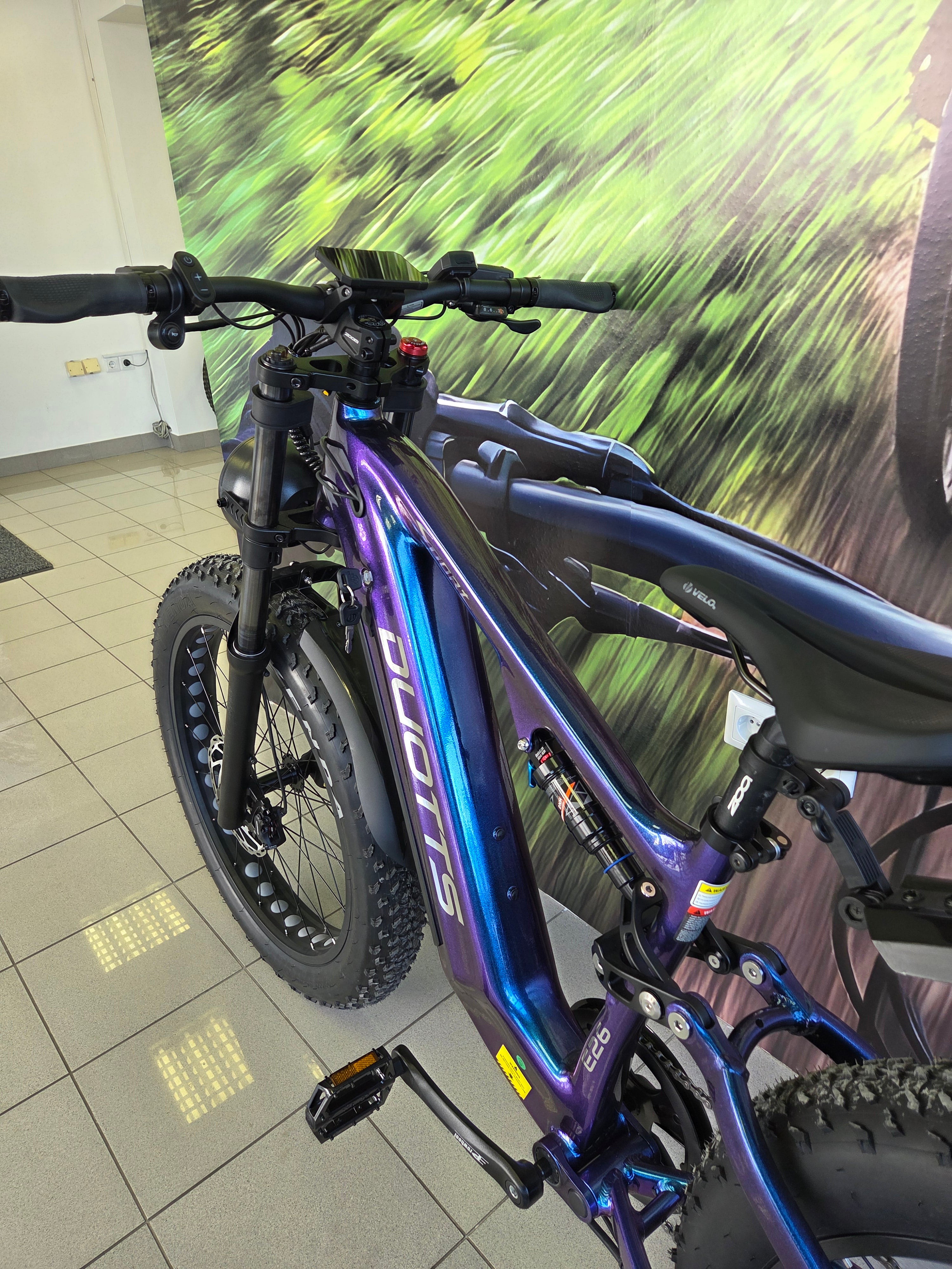 Električno gorsko kolo Duotts (Green lagoon) (960Wh,20ah) - Top pogon