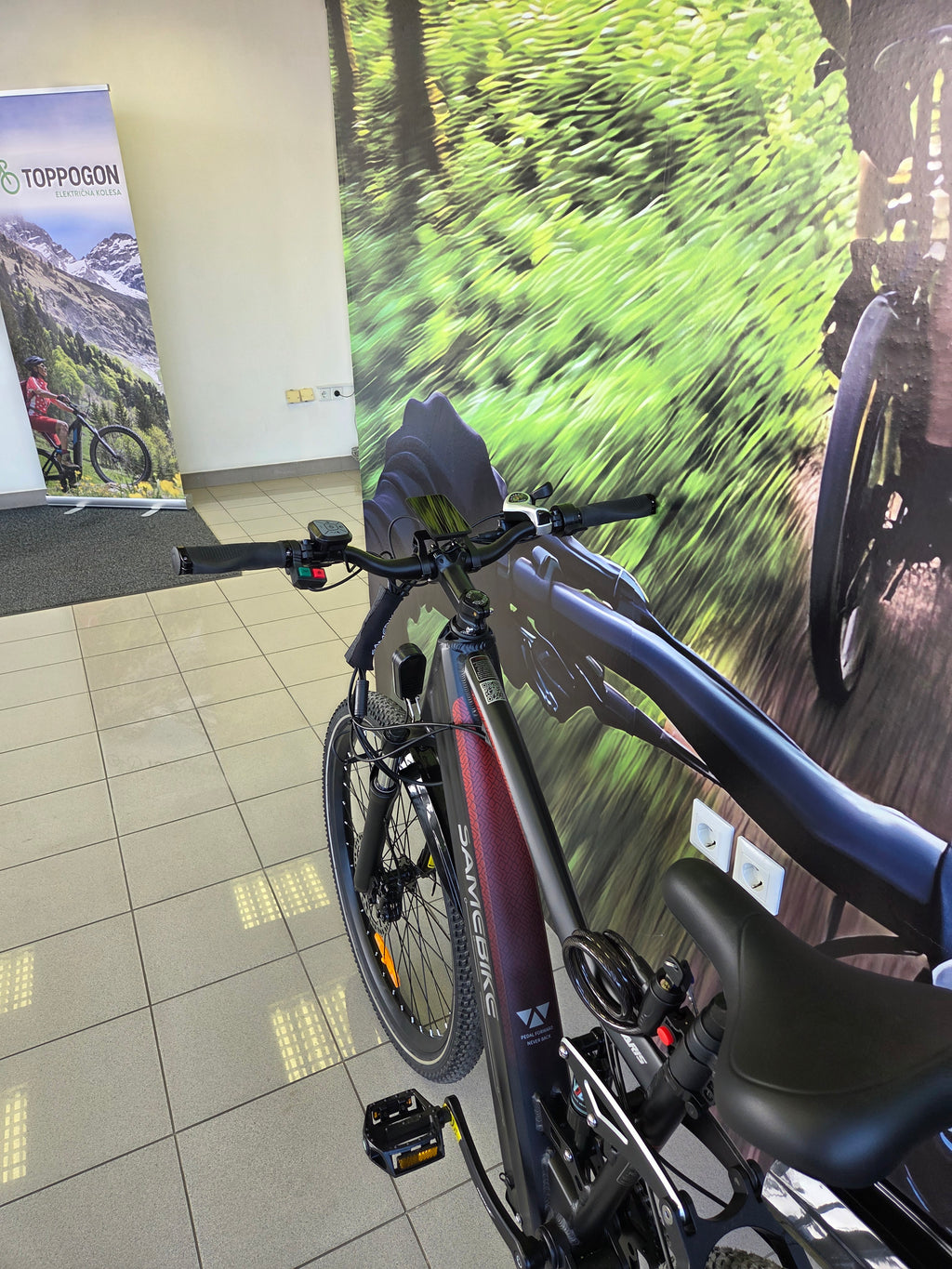 Električno kolo SAMEBIKE XR (650Wh, 14Ah) - Top pogon