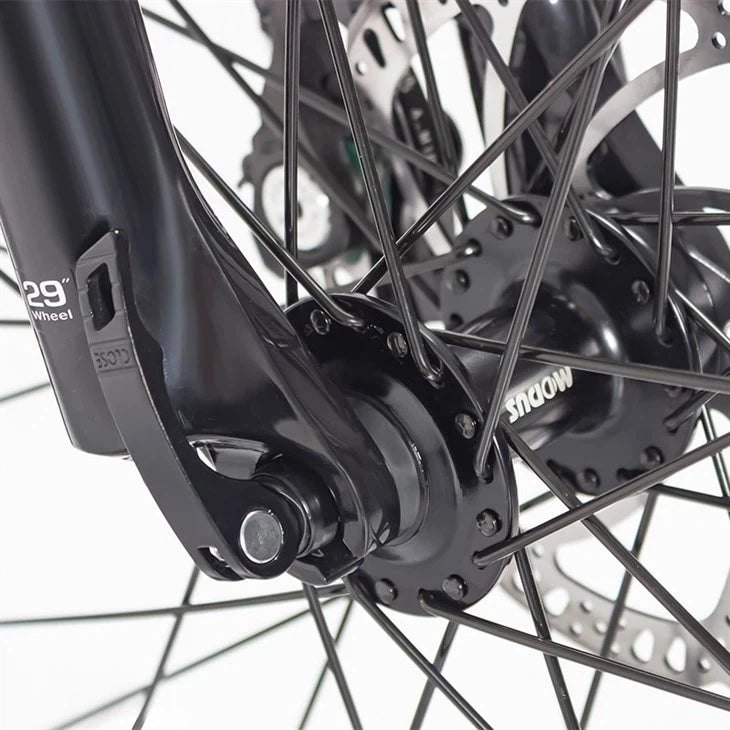 Električno kolo "Jobo bikes" silver haox (630Wh, 18Ah) - Top pogon