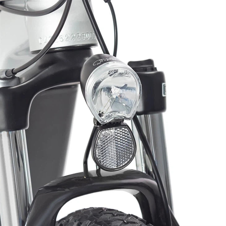 Električno kolo "Jobo bikes" silver haox (630Wh, 18Ah) - Top pogon