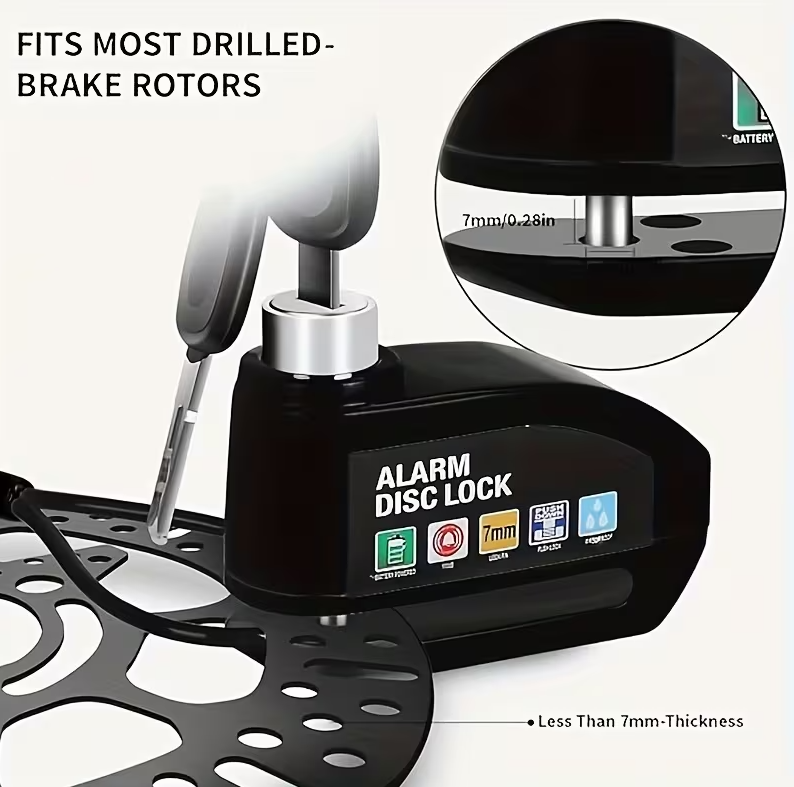 Disk ključ z alarmom - Top pogon