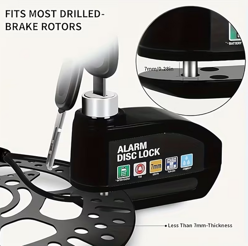 Disk ključ z alarmom - Top pogon