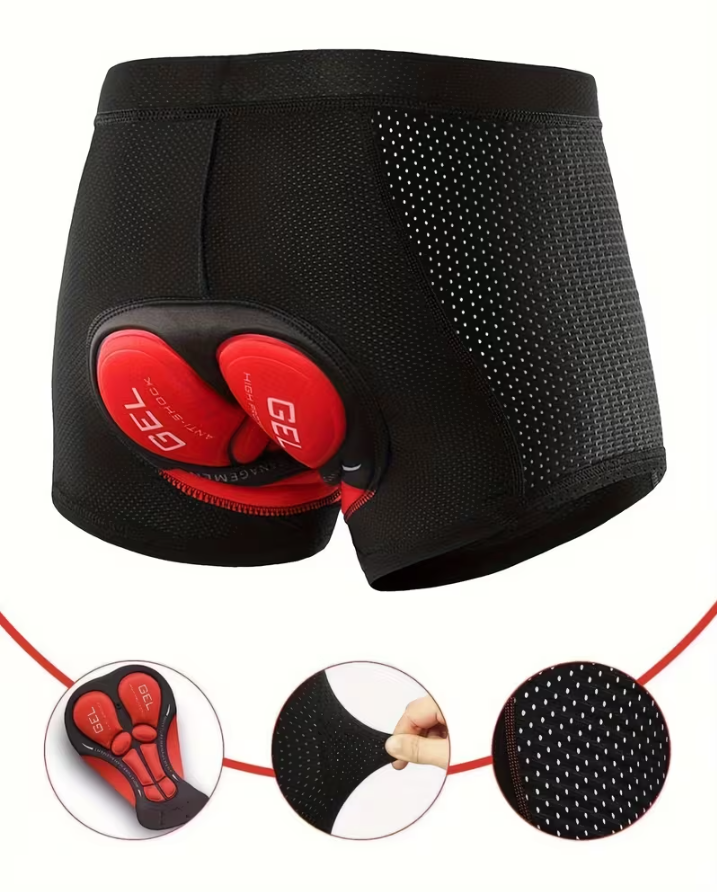 Moške kolesarske kratke hlače z blaženjem udarcev - Top pogon