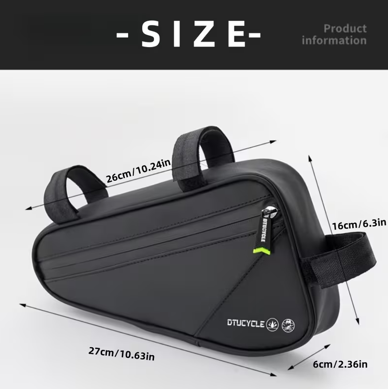 Trokotna torba za kolo - Top pogon