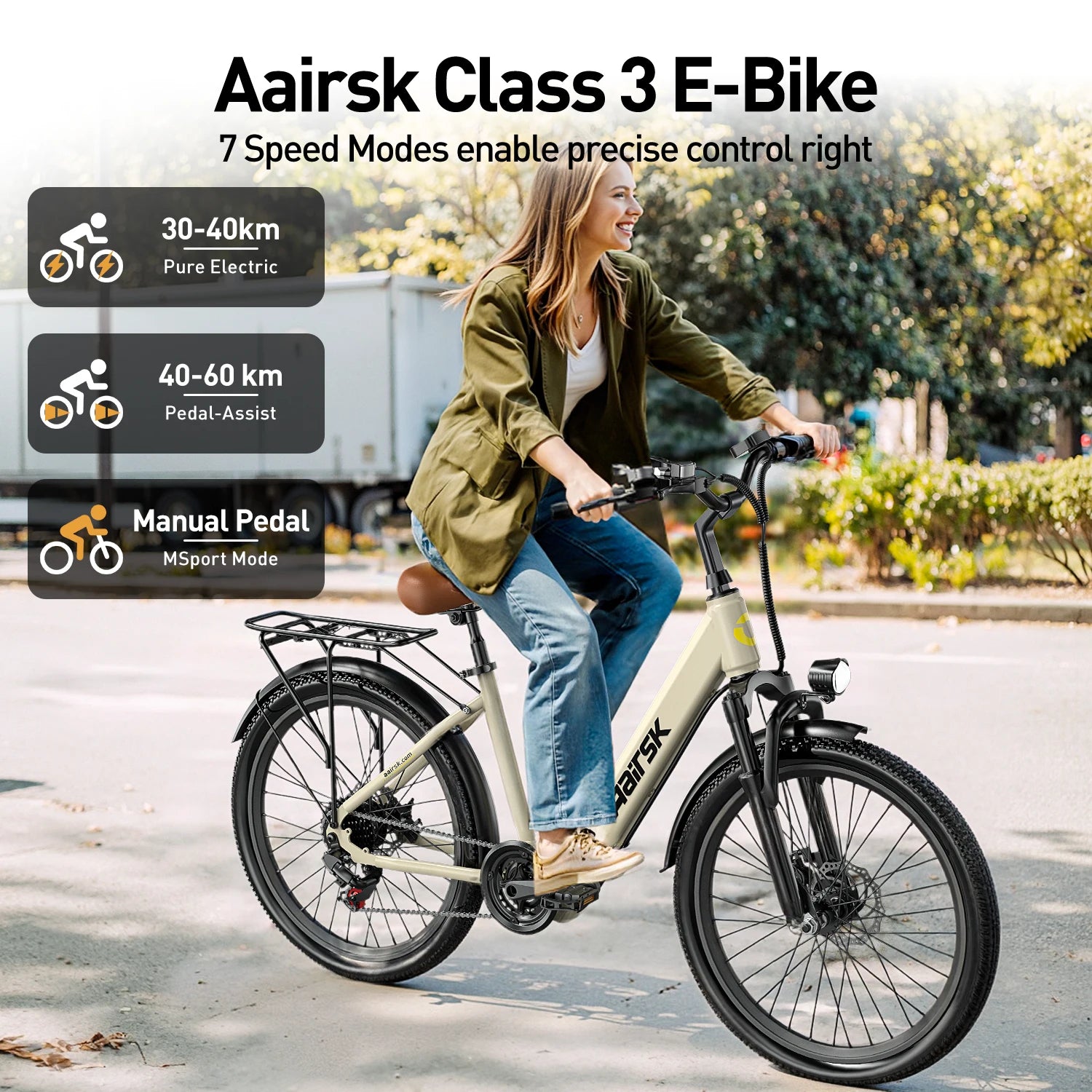 Električno kolo Aairsk SU7 (468Wh, 13ah)