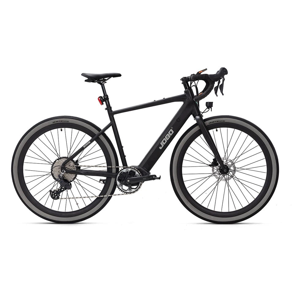 Električno cestno kolo  "Jobo bikes" (Črn) Speedbike (395Wh, 11Ah)