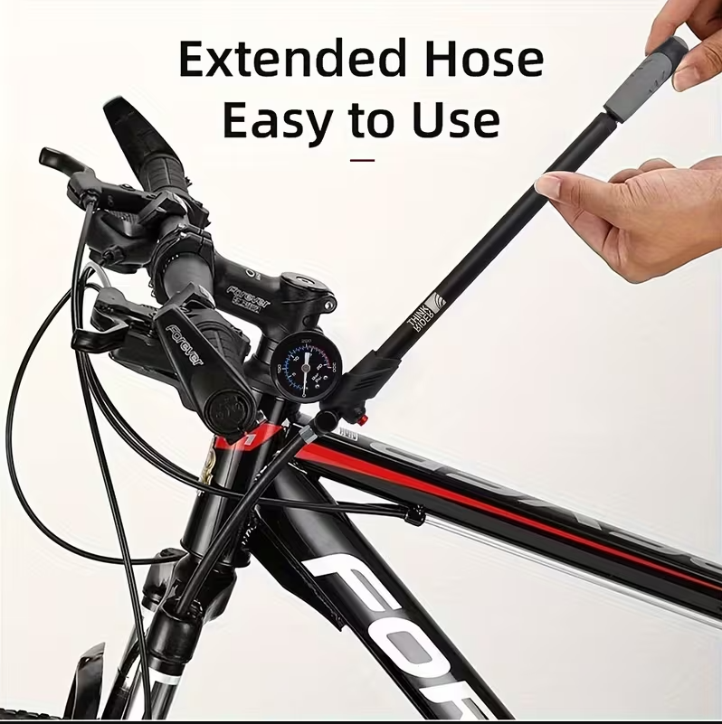 Visokotlačna 300Psi Kolesarska Zračna Črpalka (Copy) - Top pogon