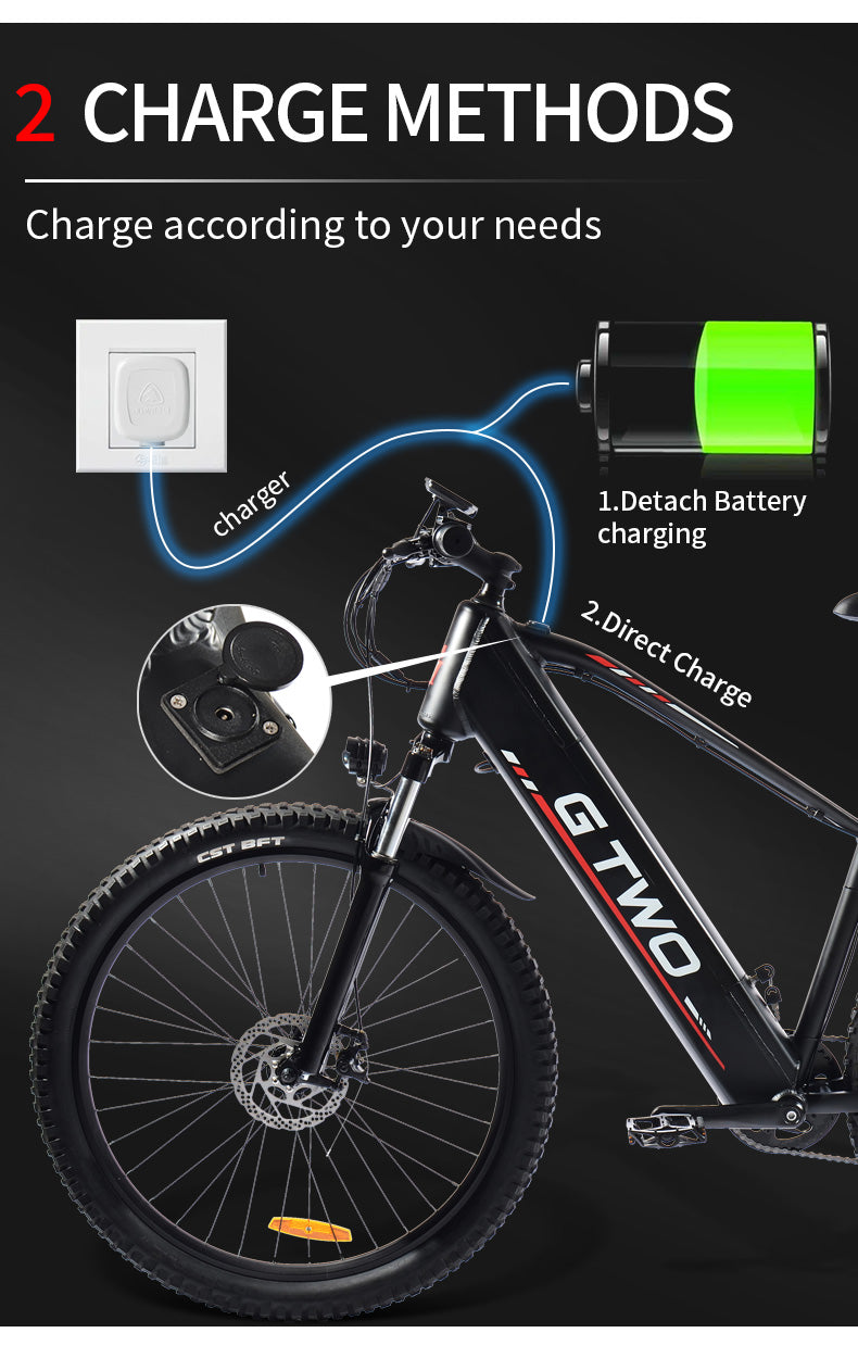 Gorsko Električno kolo GTWO G6 (1200Wh, 25Ah) - Top pogon