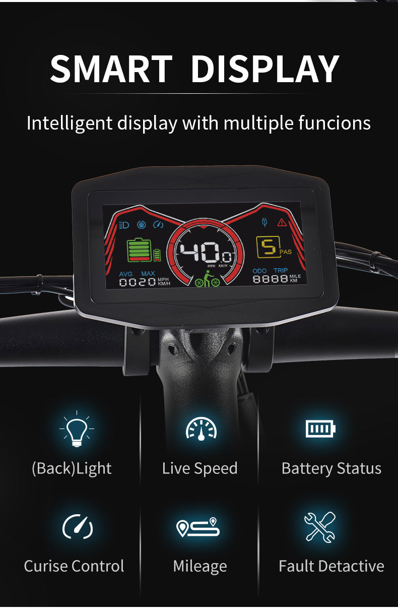 Gorsko Električno kolo GTWO G6 (1200Wh, 25Ah) - Top pogon