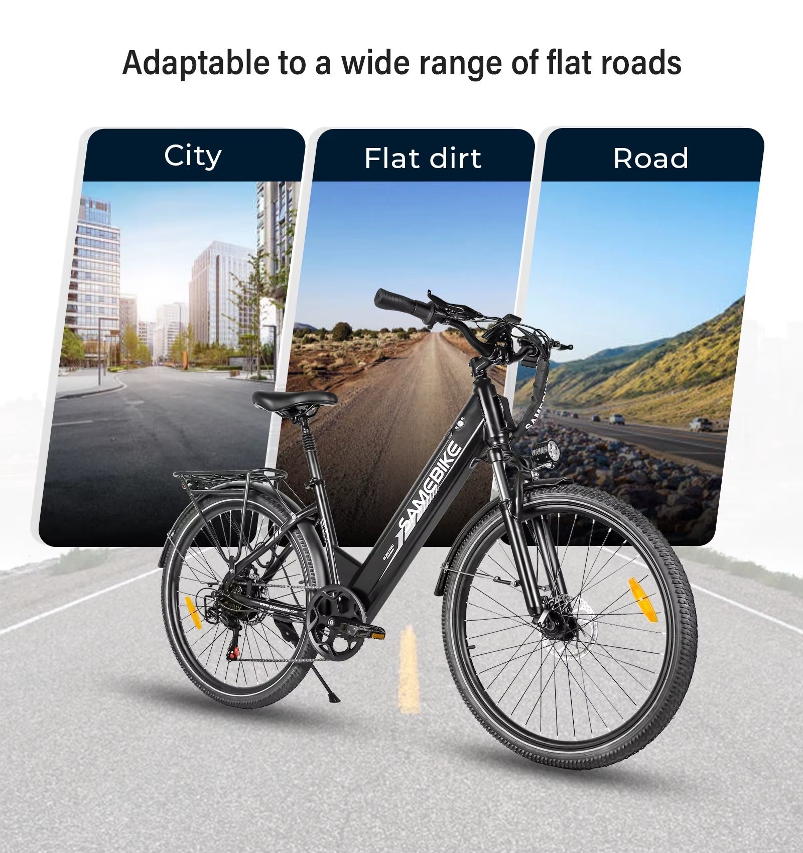 Električno kolo Same bike City RS (500W, 15Ah)