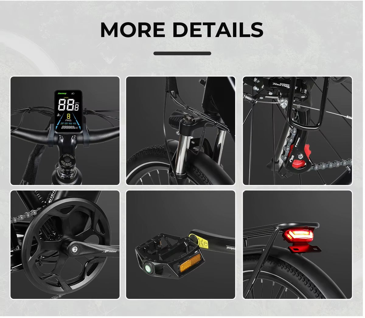 Električno kolo Same bike City RS (500W, 15Ah)