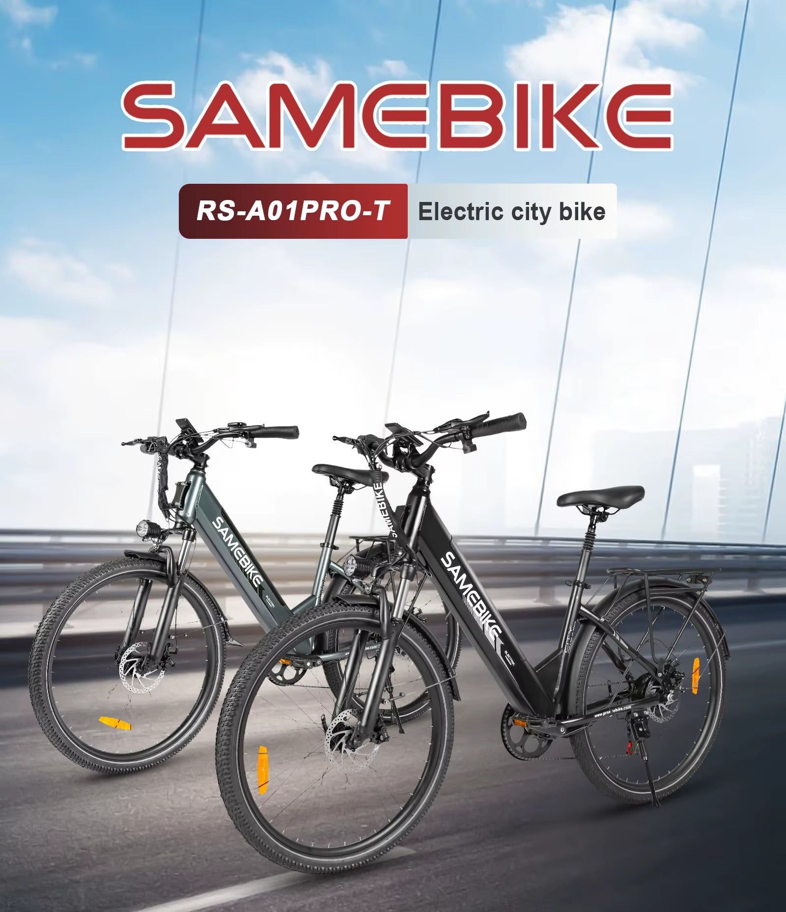 Električno kolo Same bike City RS (500W, 15Ah)
