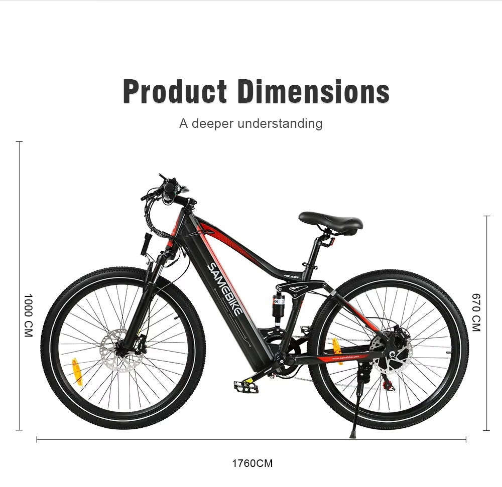Električno kolo SAMEBIKE XR (750W, 20Ah)