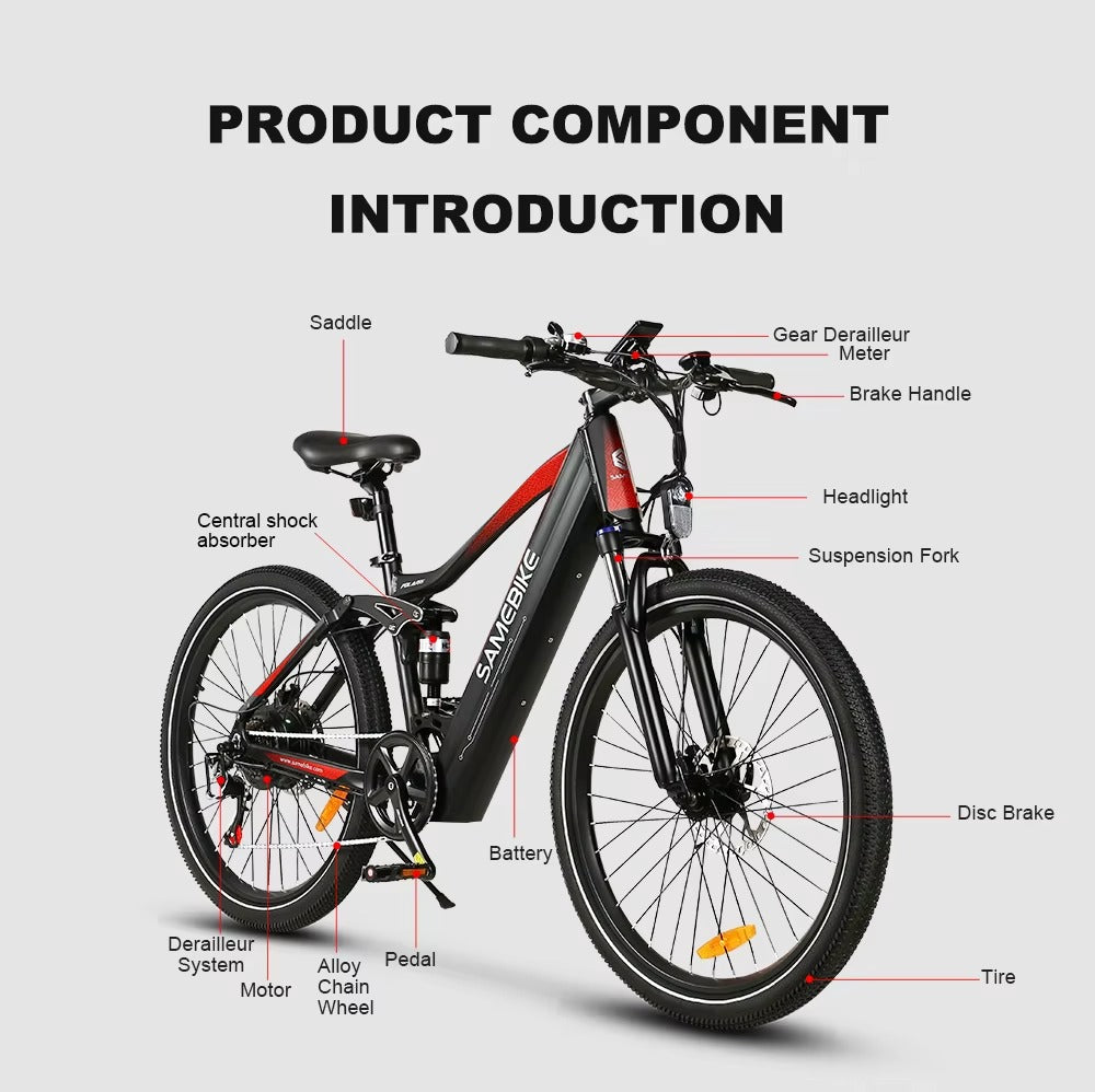 Električno kolo SAMEBIKE XR (750W, 20Ah)