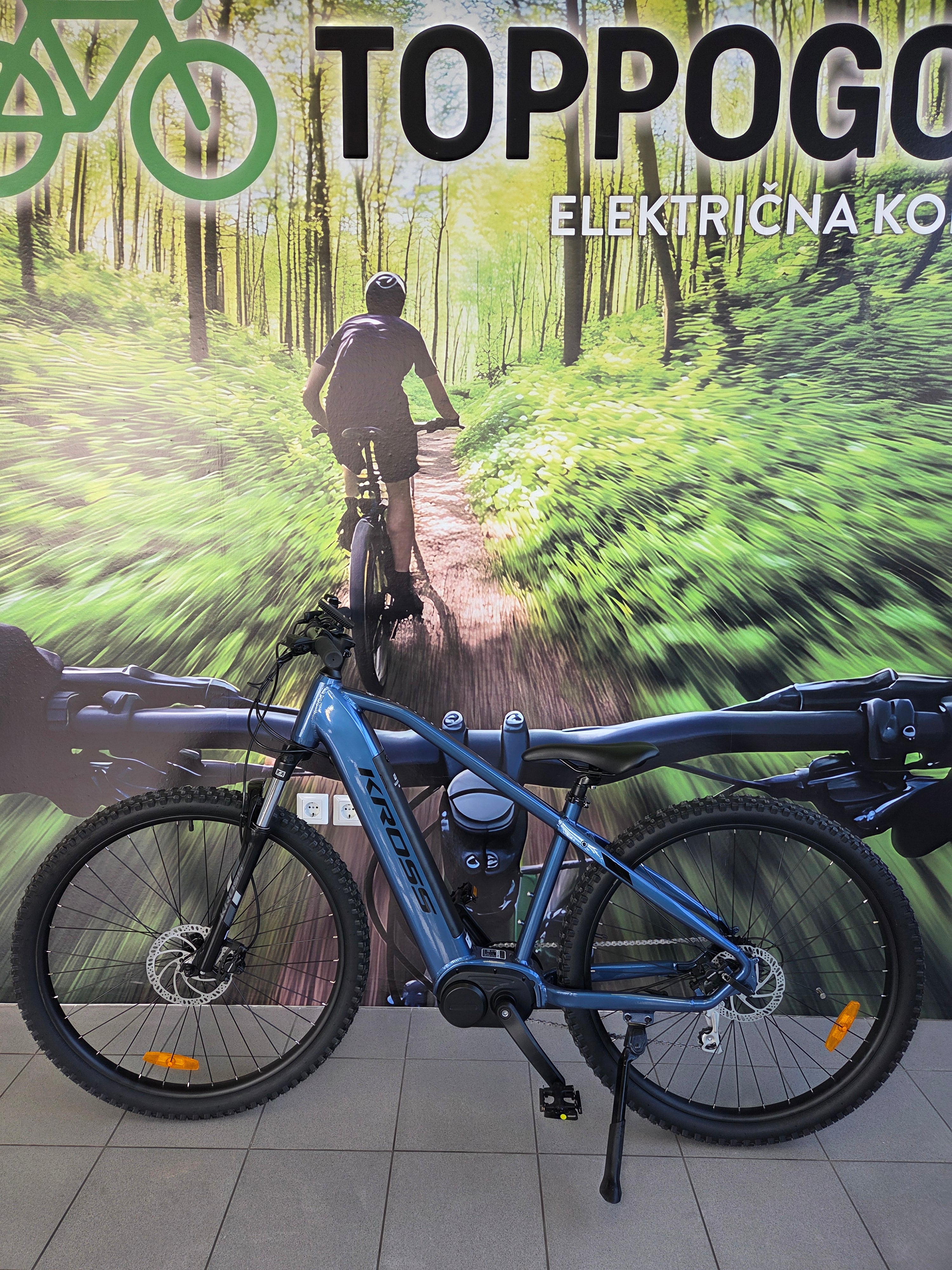 Električno kolo Kross (500Wh, 11,6 Ah) - Top pogon