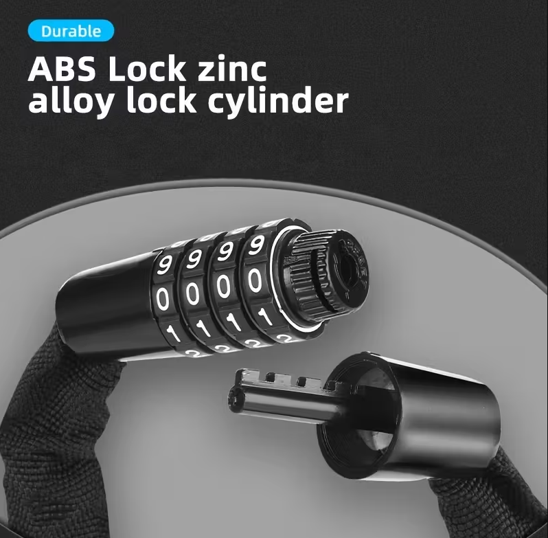 WEST BIKING Kolesarska varnostna ključavnica s geslom - Top pogon