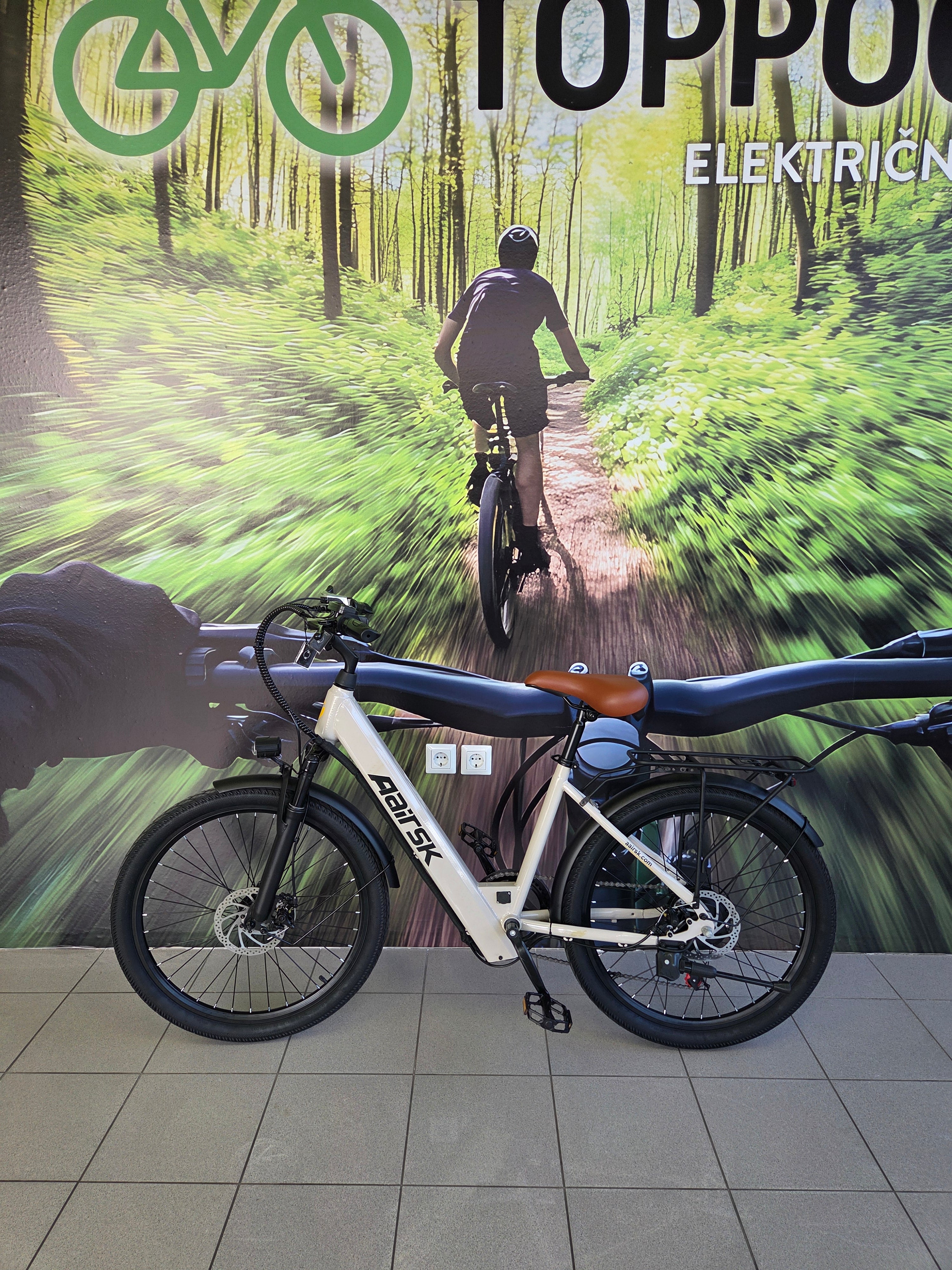 Električno kolo Aairsk SU7 (468Wh, 13ah) - Top pogon