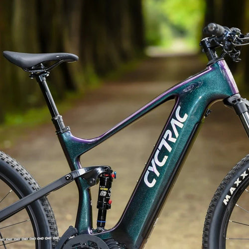 Električno gorsko kolo "Karbon" "CYCTRAC" EM10 (500W, 28Ah)