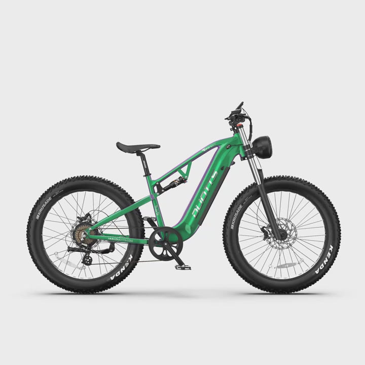 Električno gorsko/mestno kolo Duotts (Green lagoon) (960Wh,20ah)