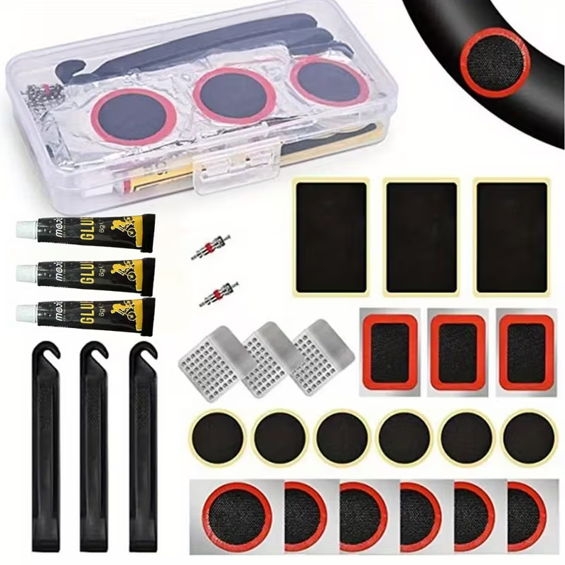 Prenosni komplet za popravilo kolesarskih pnevmatik - Top pogon